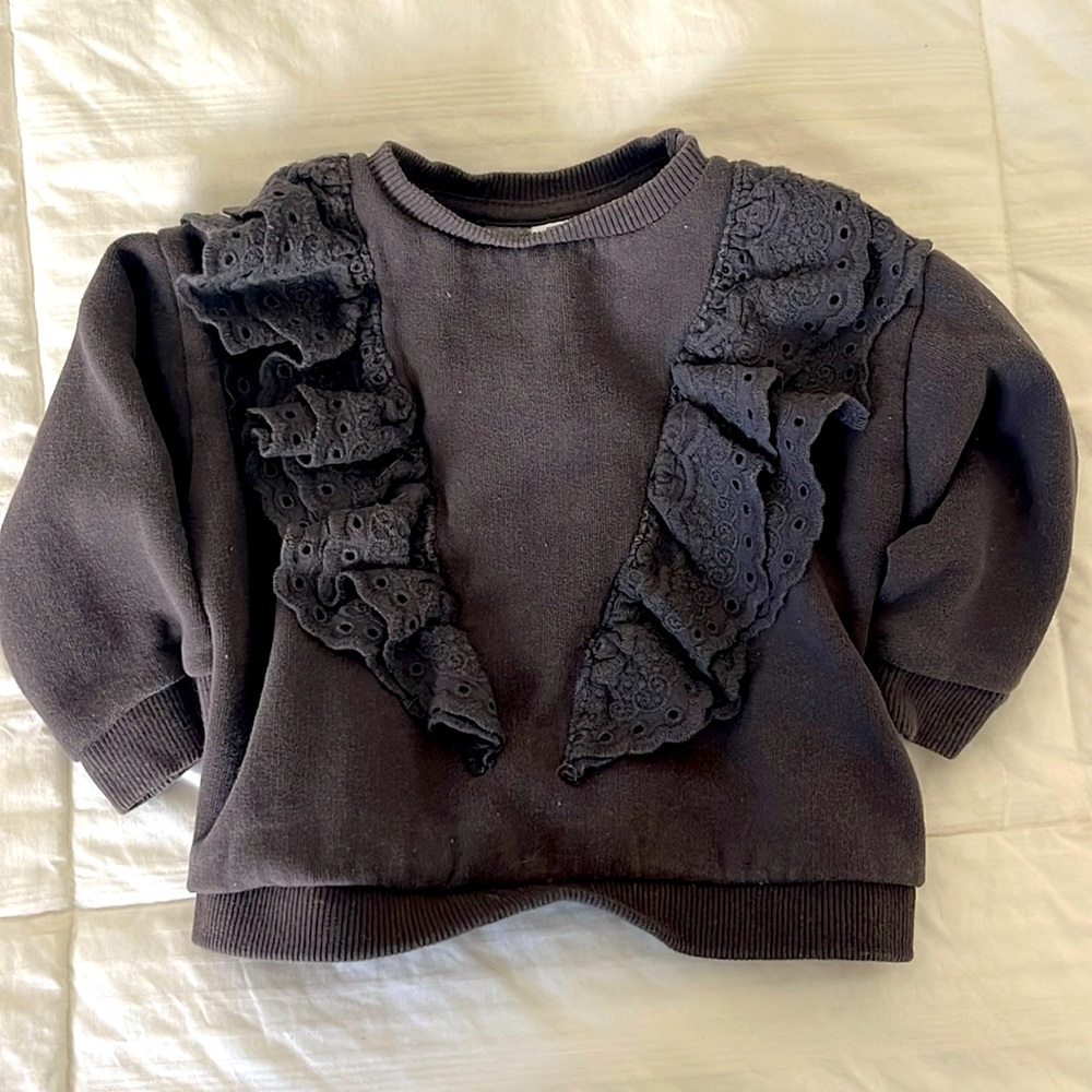 Zara Ruffle Sweater